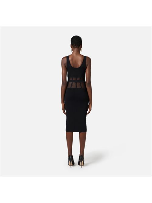 dress woman black ELISABETTA FRANCHI | AM65S51E2/110